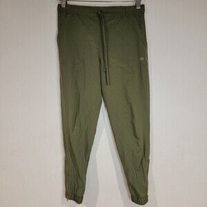 Albion Pants Womens XXS Green Jetsetter Jogger Drawstring Elastic Waist